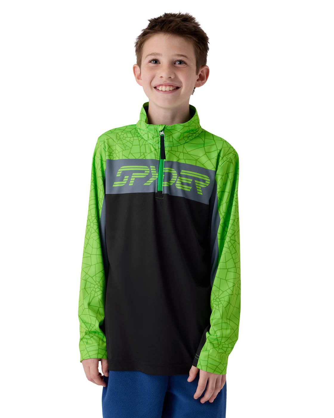 Boy's Jacobs 1/2 Zip Spyder