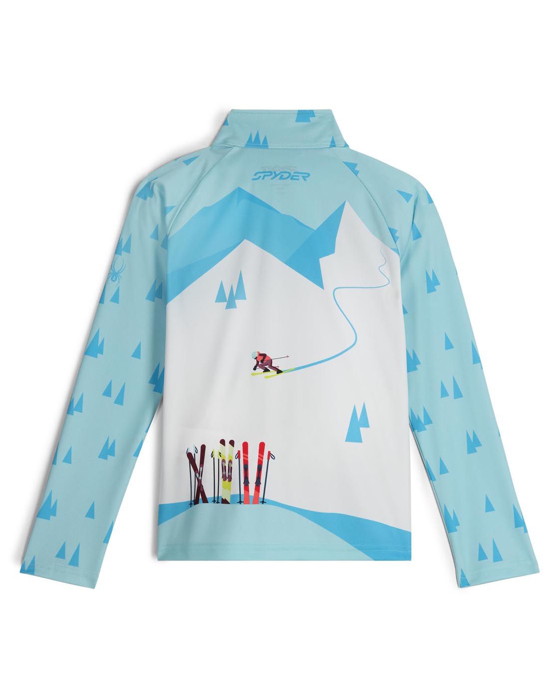 Spyder CLOTHING - Kids - Apparel - Top Spyder *25W* Girl's Surface 1/2 Zip