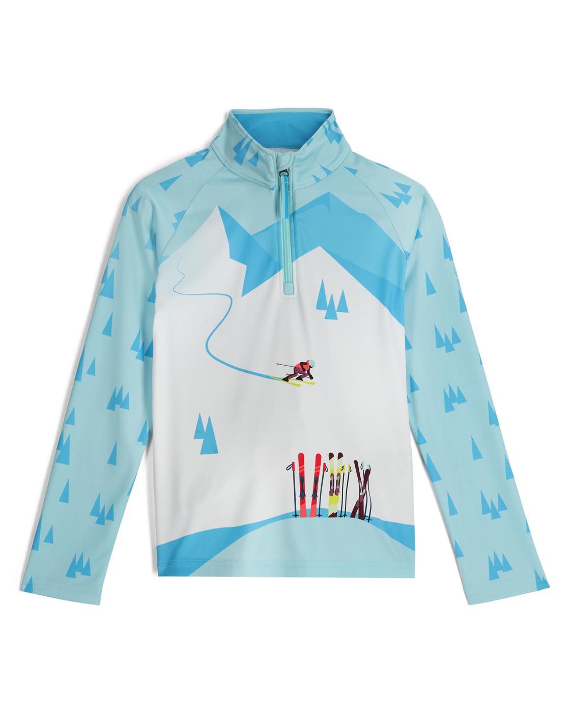 Spyder CLOTHING - Kids - Apparel - Top Spyder *25W* Girl's Surface 1/2 Zip
