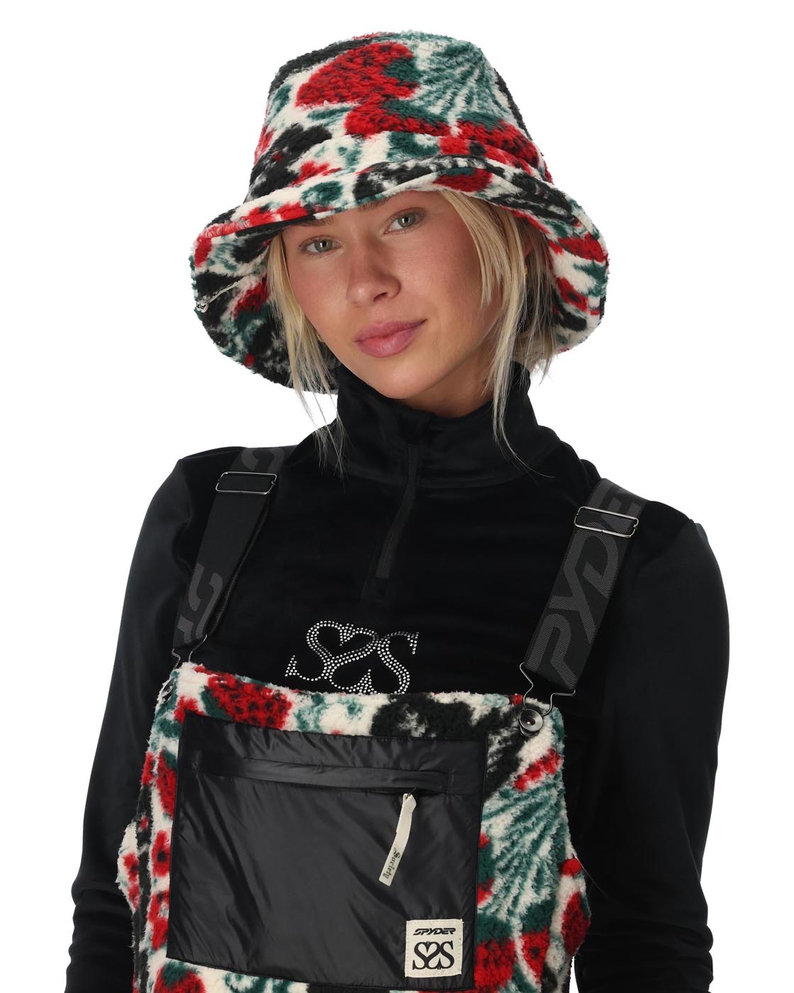 Spyder *25W* Women's Society Fleece Bucket Hat Spyder