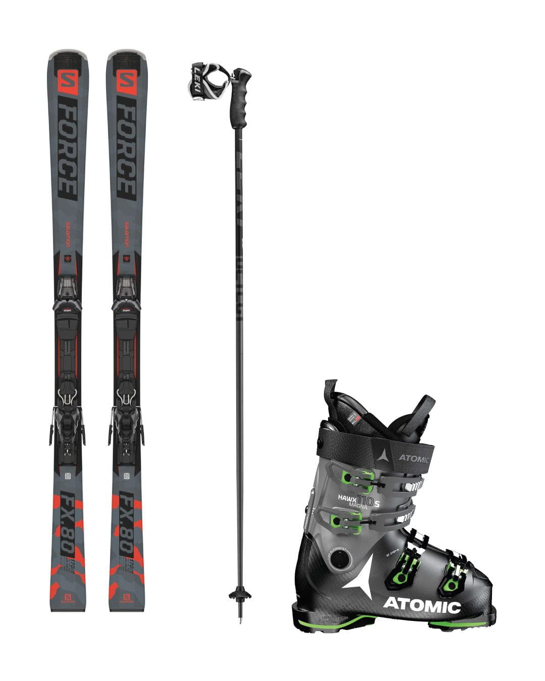 Rental Skis/Boots/Poles Adult Squire Johns