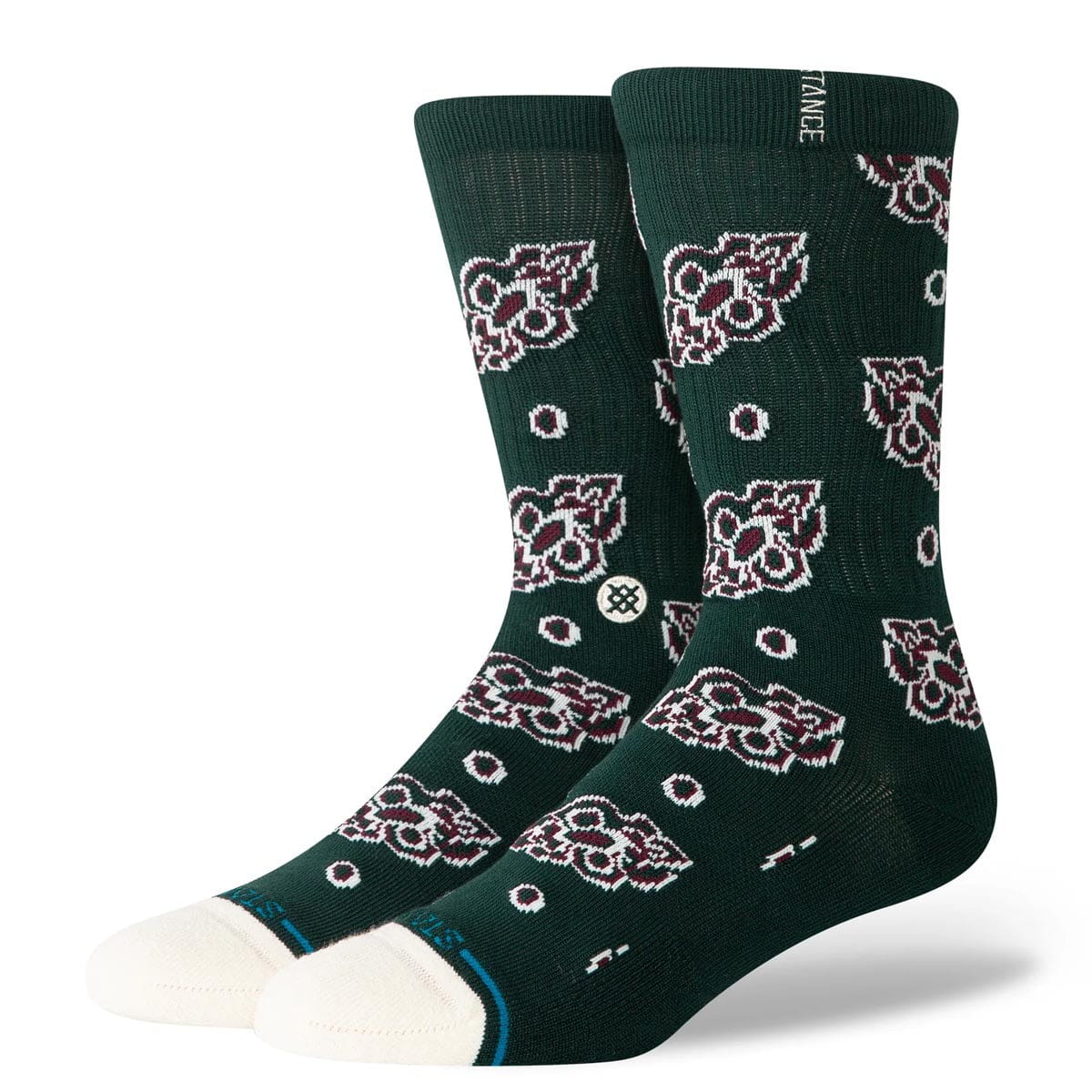 Stance Socks Unisex Pine Brocade Crew Socks