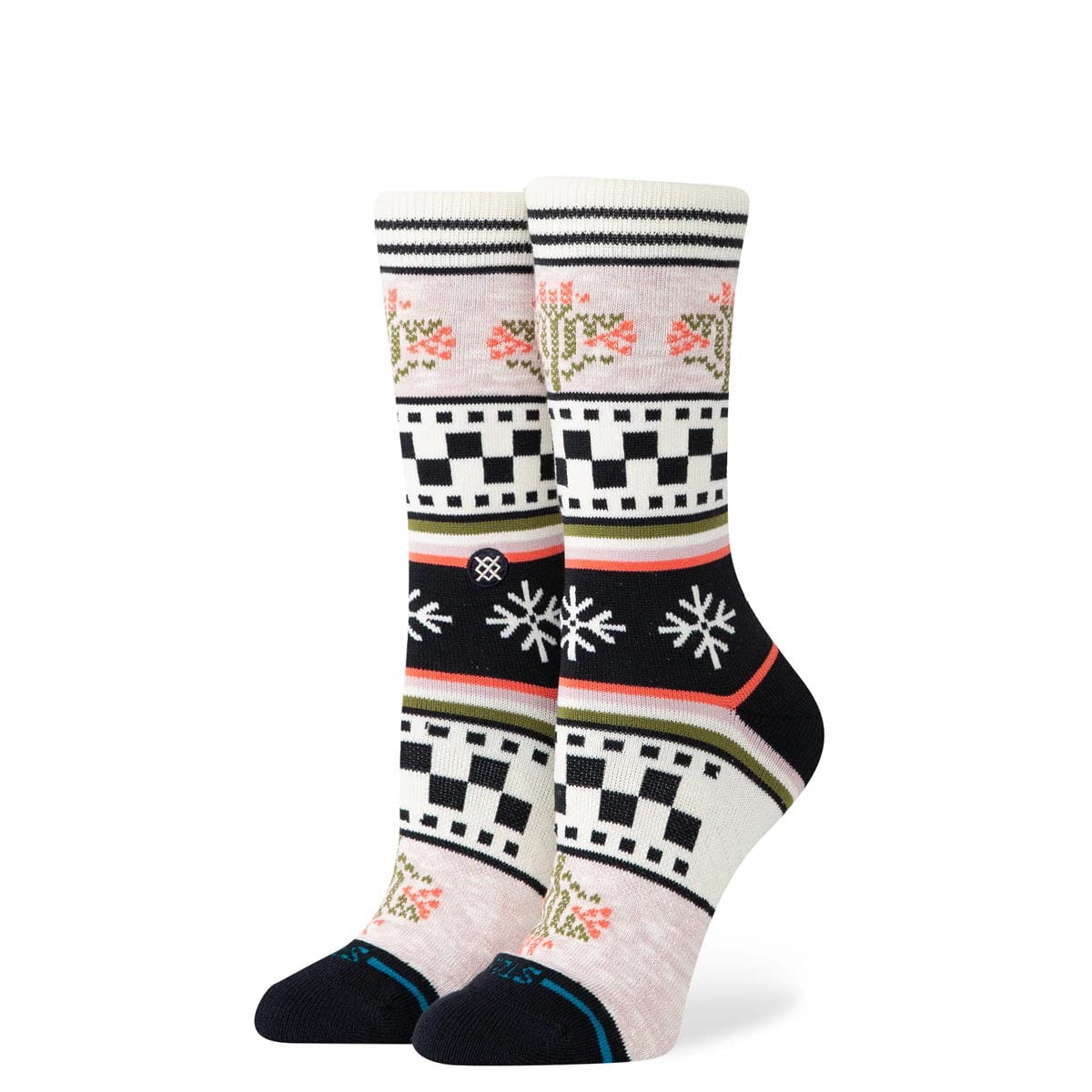 Stance Socks Women's Winter Bloom Crew Sock