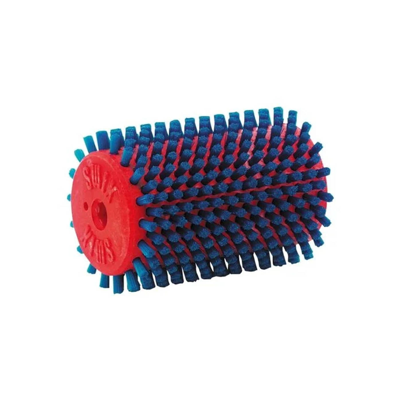 SWIX Wax 100mm Blue Nylon Roto Brush Red