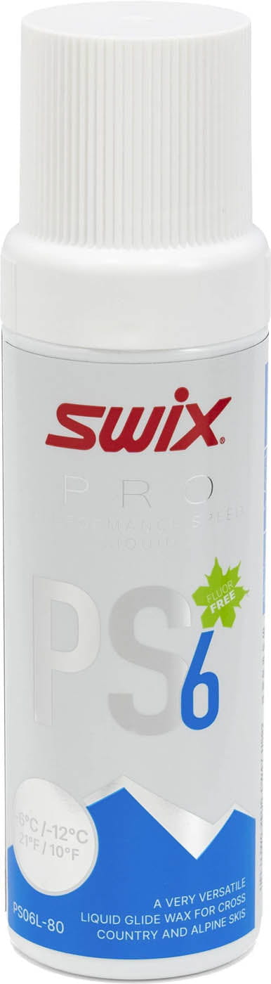 SWIX Wax PS6 Liquid Blue, 80ml