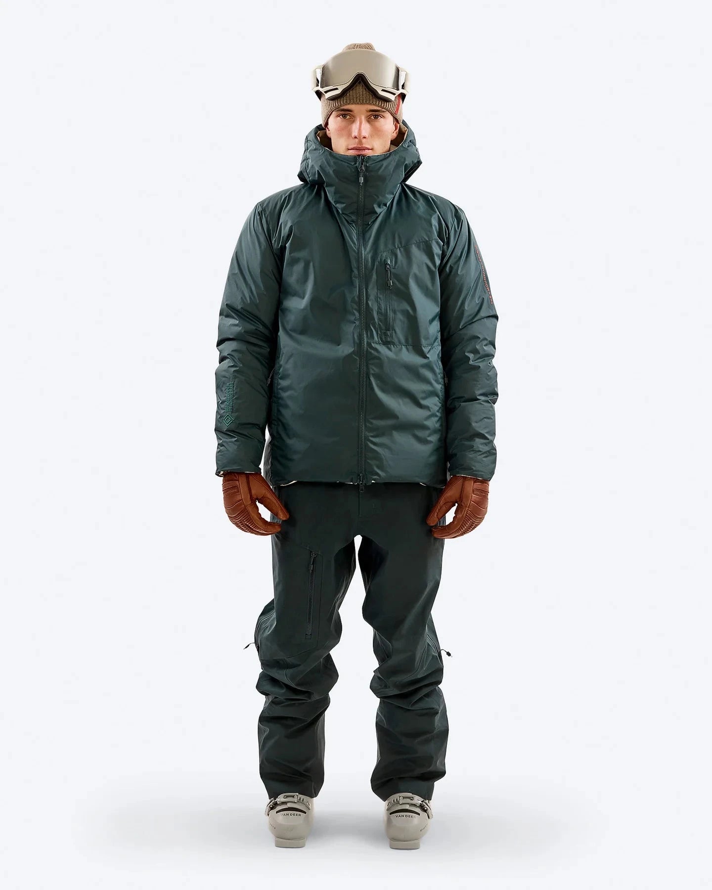 Men's D-1 R Windstopper® By Gore-Tex Labs Reversible Down Jacket The Mountain Studio