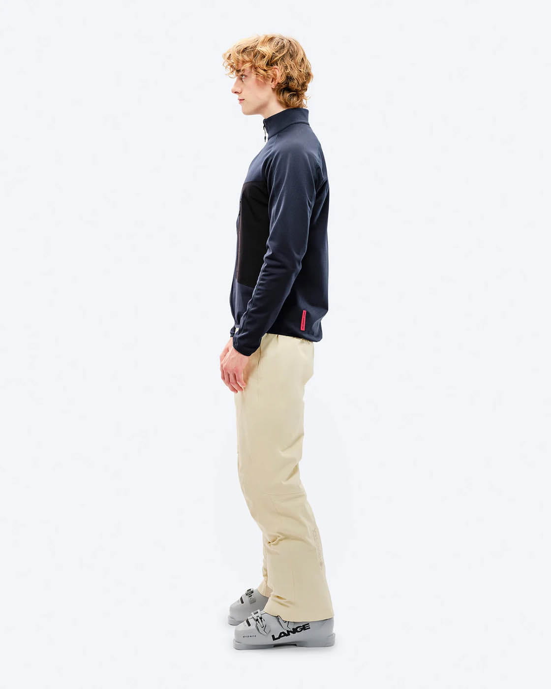 Men's Techno Grid Fleece T-Neck M-8 The Mountain Studio