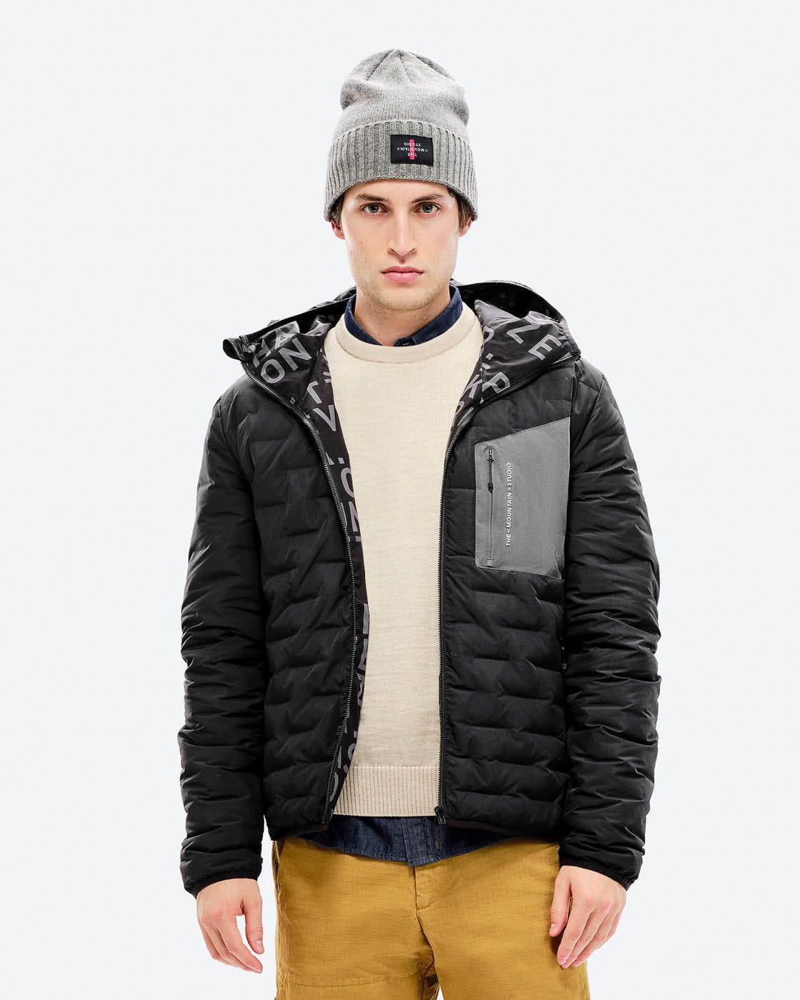 Mountain Studio *25W* D-3 RL Reversible Light Hood Jacket The Mountain Studio