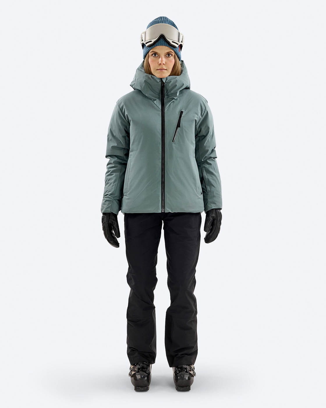 Mountain Studio *25W* D-5 W W. Pertex Reversible Tecno Down Jacket The Mountain Studio