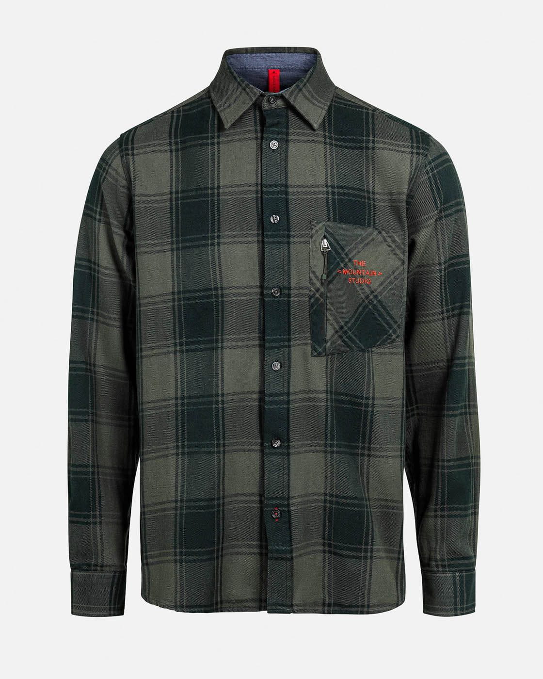 Mountain Studio *25W* G-2 Flannel Overshirt The Mountain Studio