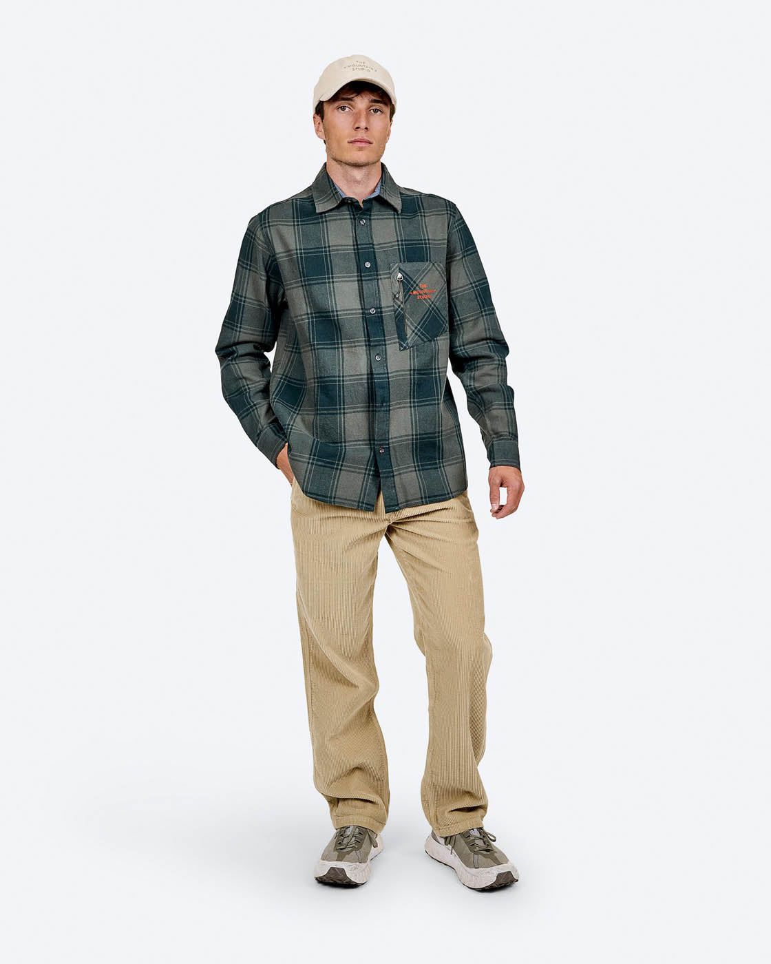 Mountain Studio *25W* G-2 Flannel Overshirt The Mountain Studio