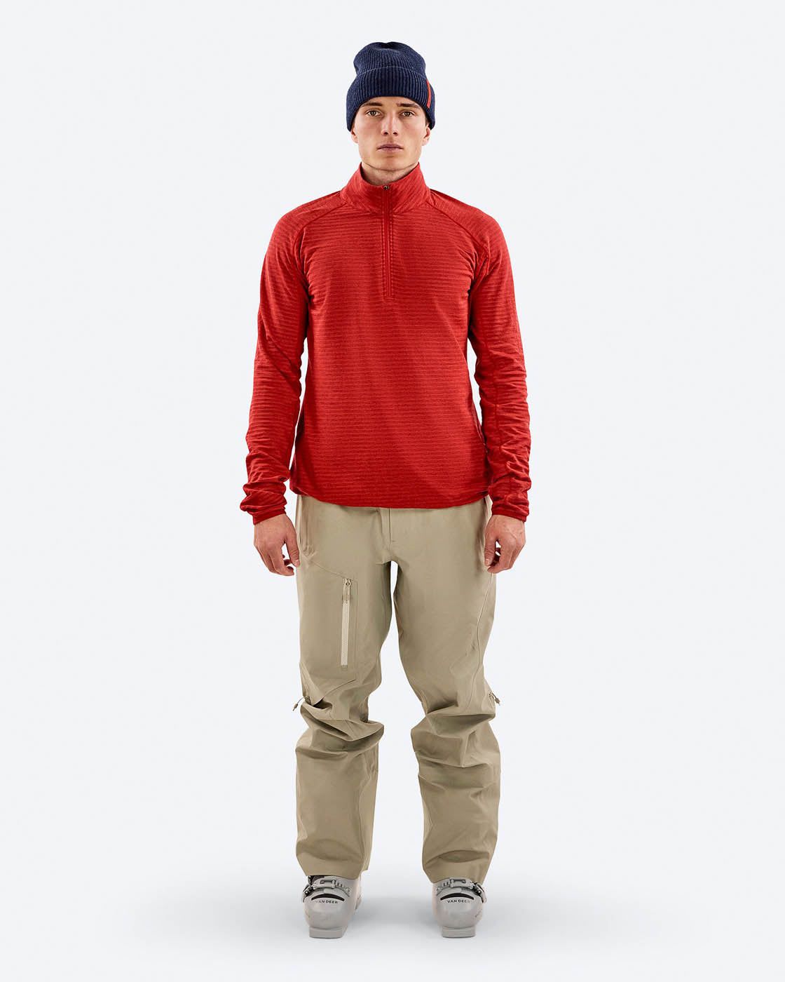 Men's M-6 Light Tech Fleece Half Zip The Mountain Studio