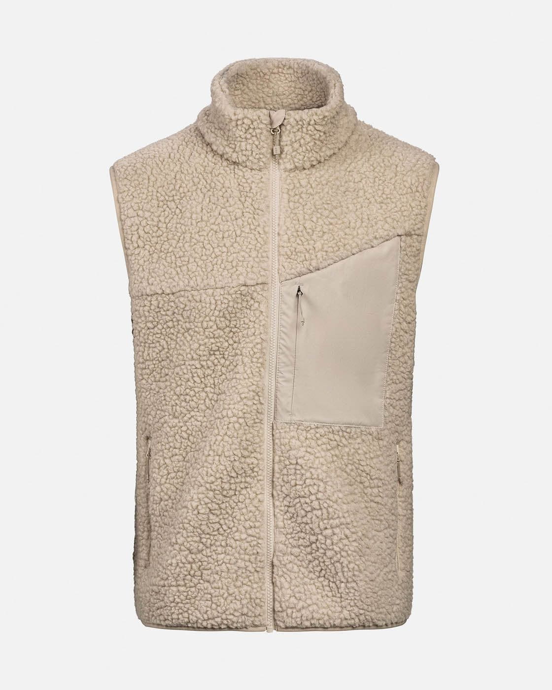 Men's V-5 Soft Wool Pile Vest The Mountain Studio