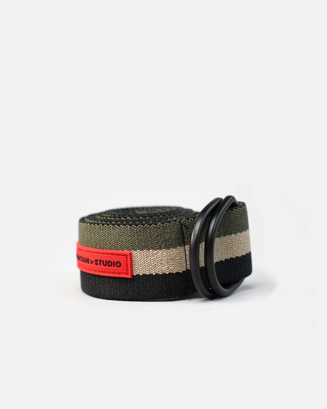 Men's W-7 Tms Stripe Belt The Mountain Studio