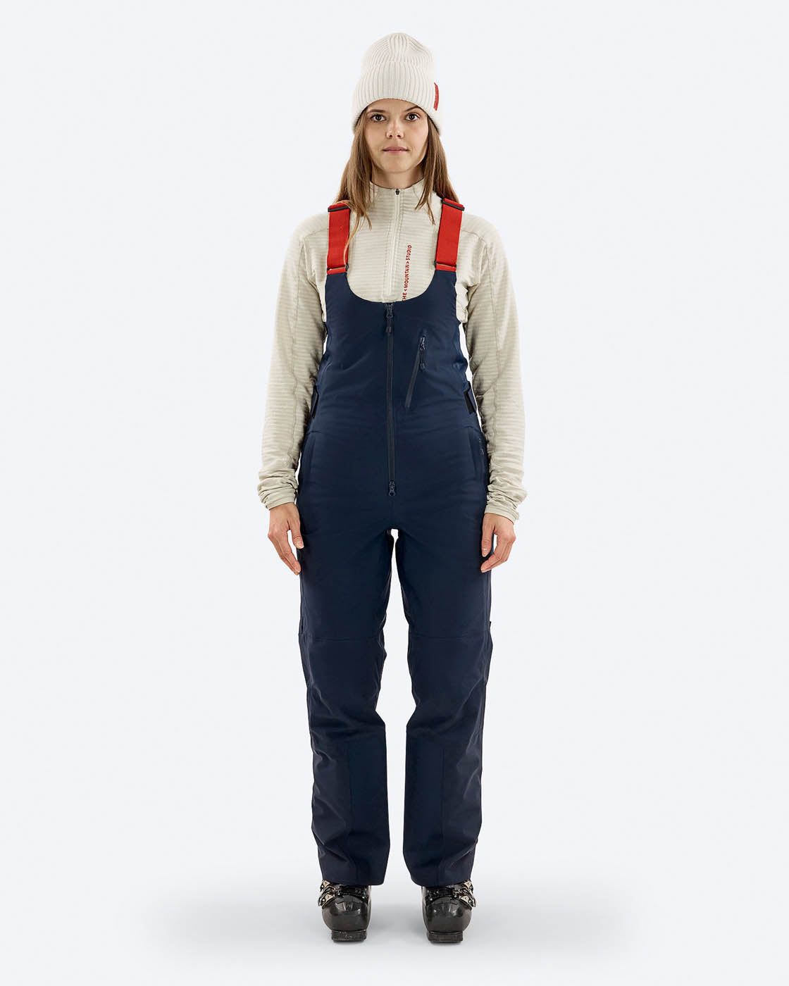 Women's Y-8 3L Hybrid Shell Bib Pants The Mountain Studio