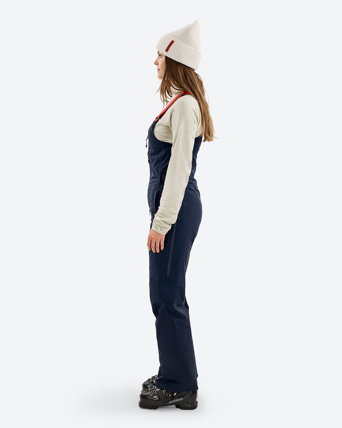 Women's Y-8 3L Hybrid Shell Bib Pants The Mountain Studio