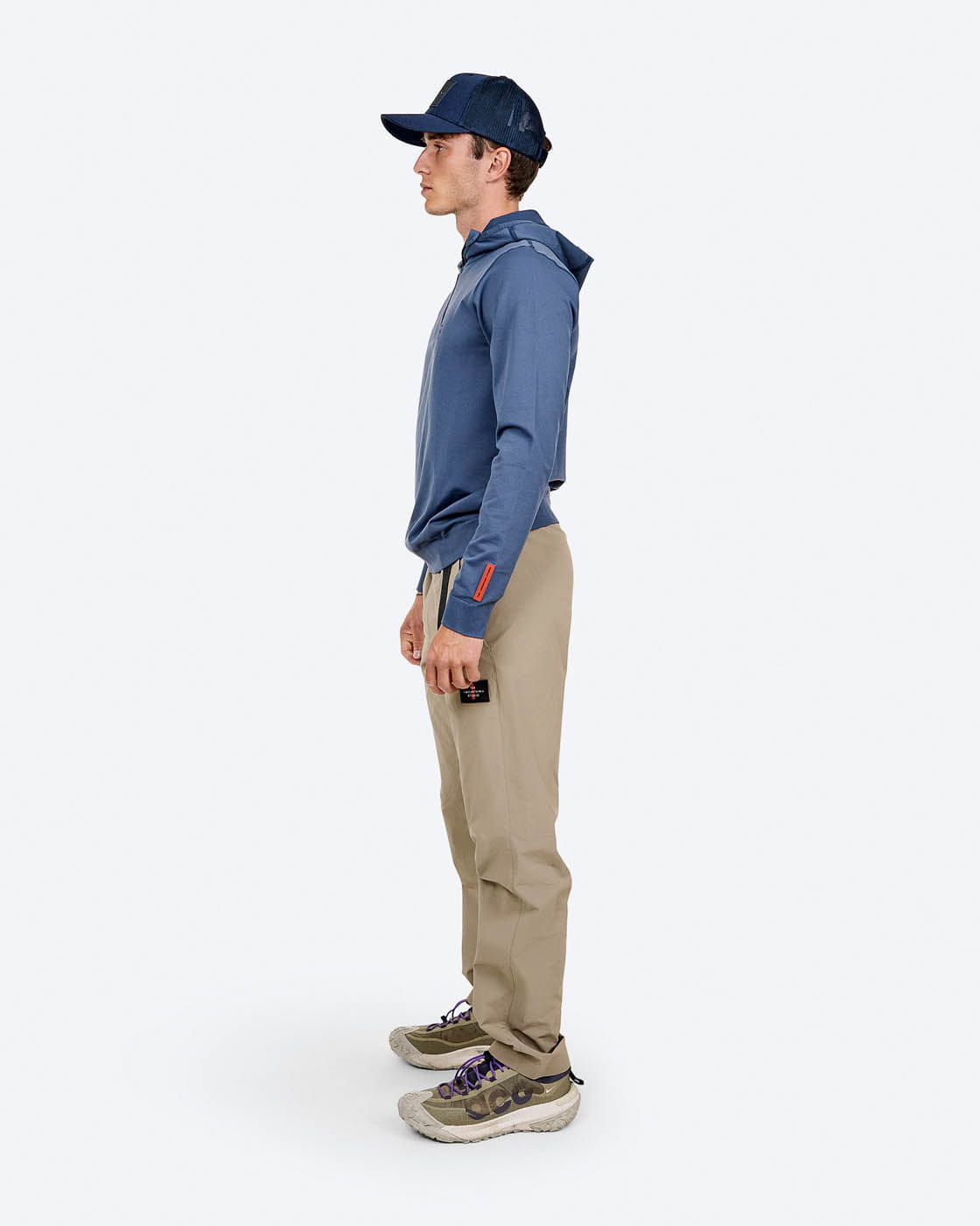 The Mountain Studio CLOTHING - Men - Apparel - Top Mountain Studio *26S* Two Tone Tech Hood