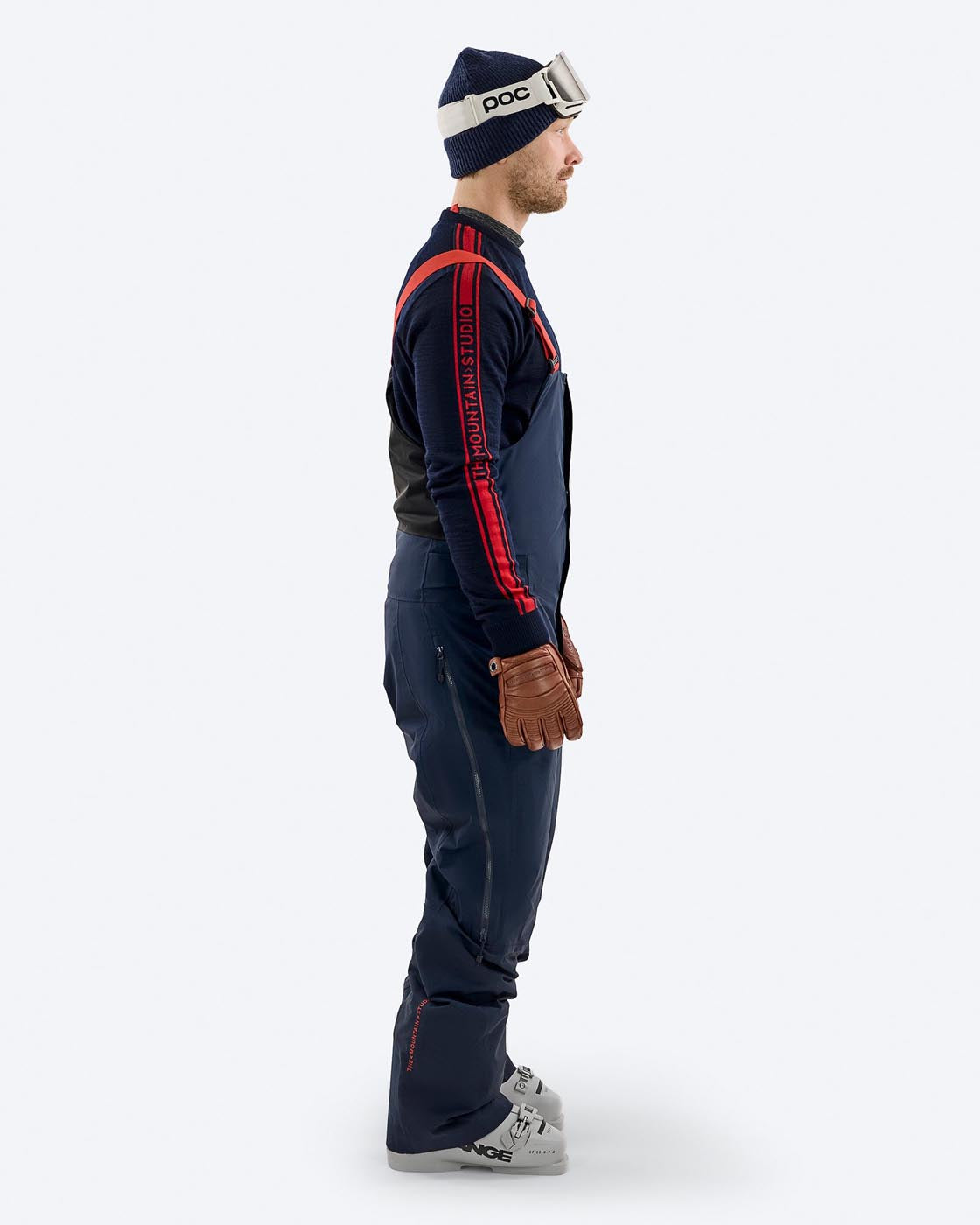 TMS *26W* 3L Hybrid Shell Bib Pant The Mountain Studio