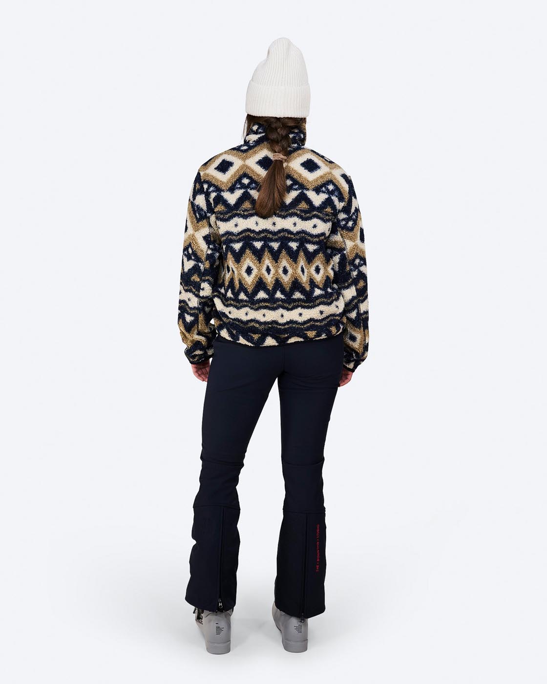 TMS *26W* W. Soft Pile Print Jacket The Mountain Studio
