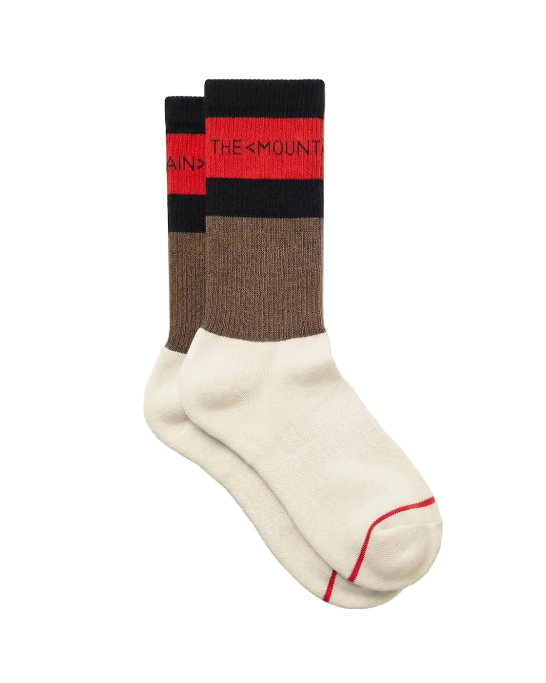 The Mountain Studio Crew Unisex W-19 Color Block Socks