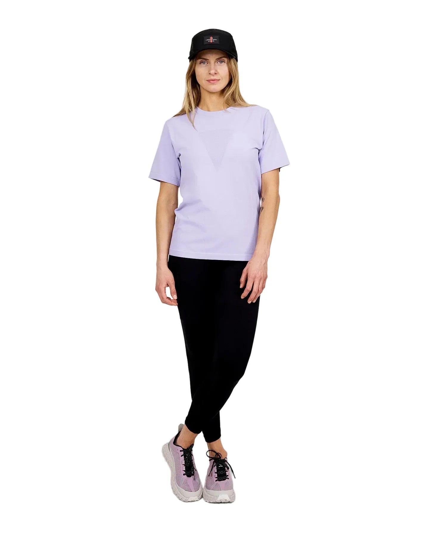 The Mountain Studio T-Shirt Women's T-14 Two Tone Tech T-Shirt