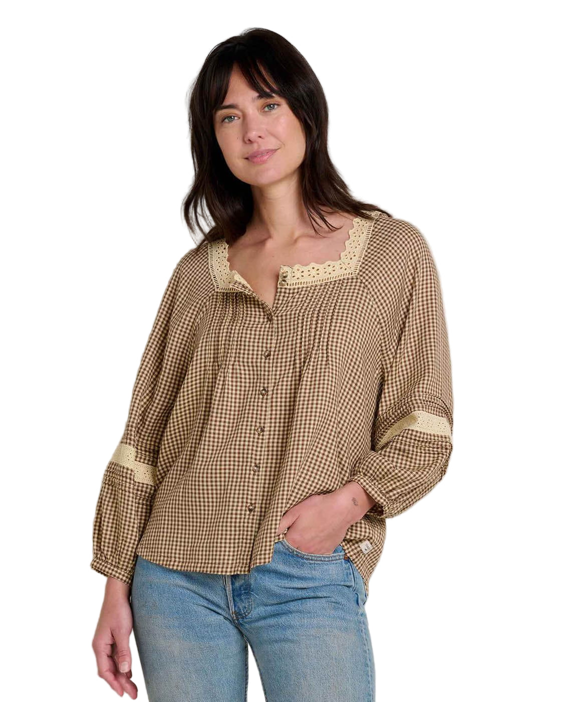 Toad & Co *25W* Manzana Peasant LS Shirt TOAD