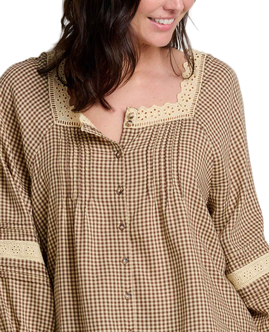 Toad & Co *25W* Manzana Peasant LS Shirt TOAD