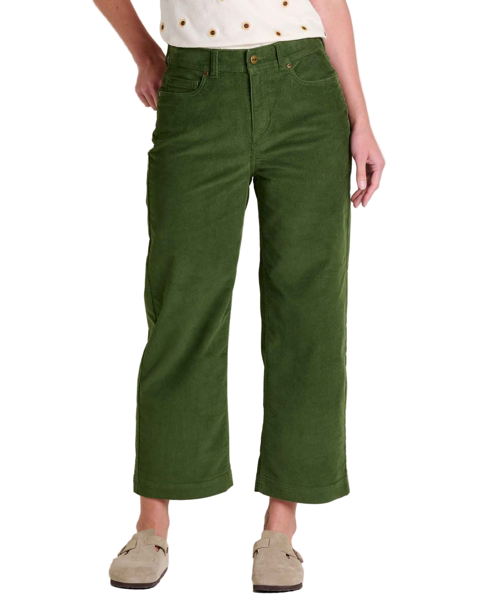Women's Coaster Cord Wide Leg Pant TOAD