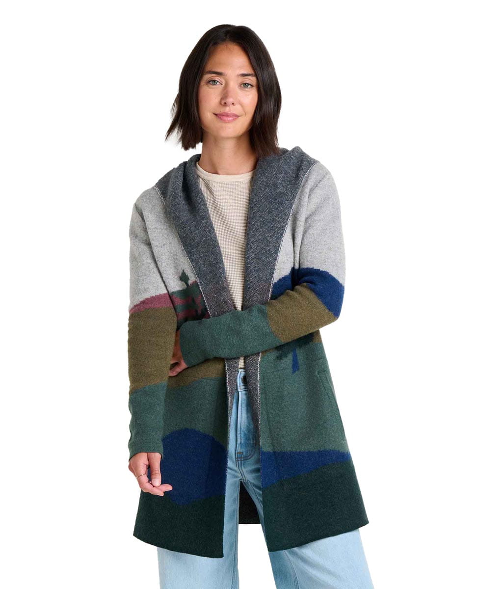 TOAD Cardigan Women's Merino Heartfelt Hoodie