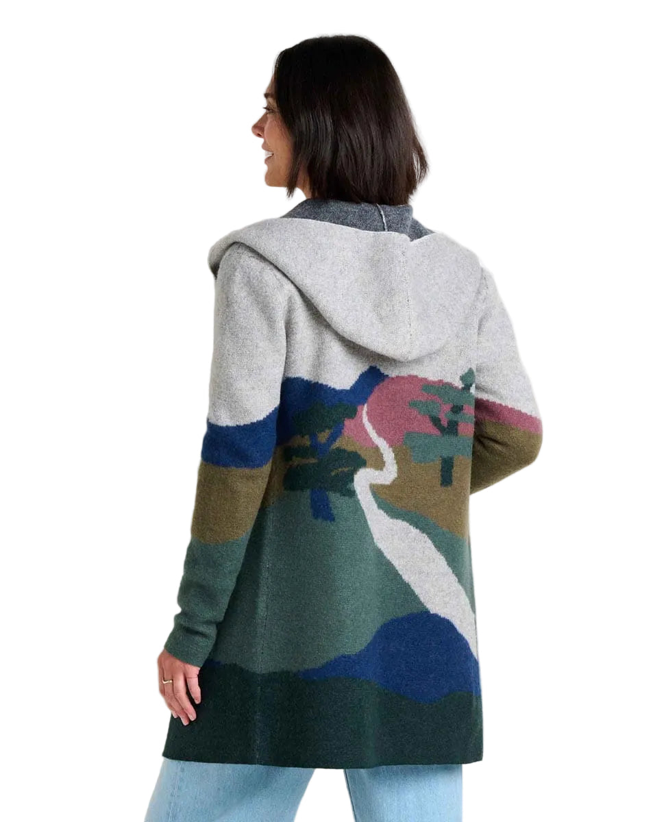 TOAD Cardigan Women's Merino Heartfelt Hoodie