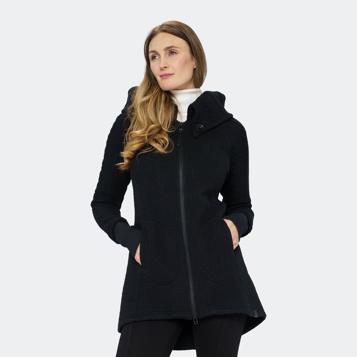 Tonia DeBellis *25W* Maggie Coat - Cable Rib Tonia DeBellis