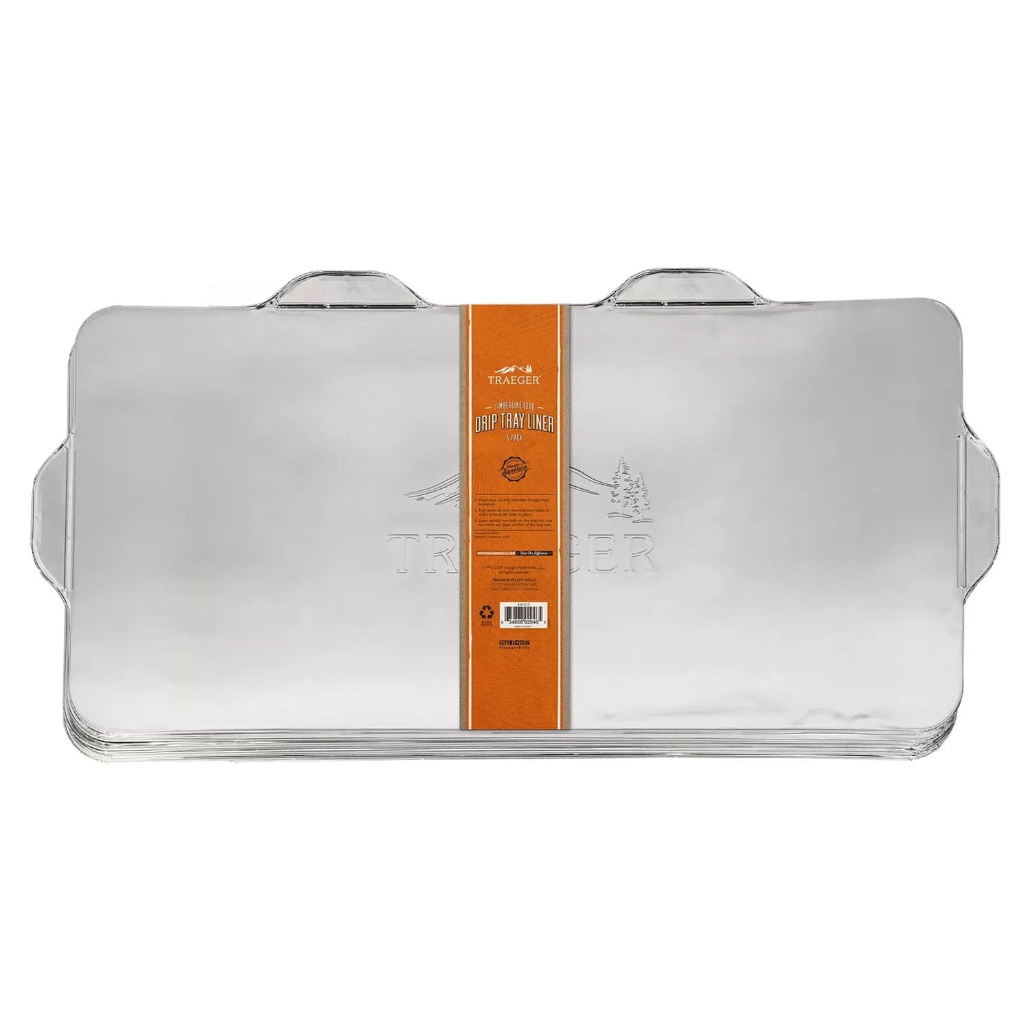 Traeger BBQ - Accessories Traeger BAC567 DRIP TRAY LINER 5 PACK - TIMBERLINE 1300