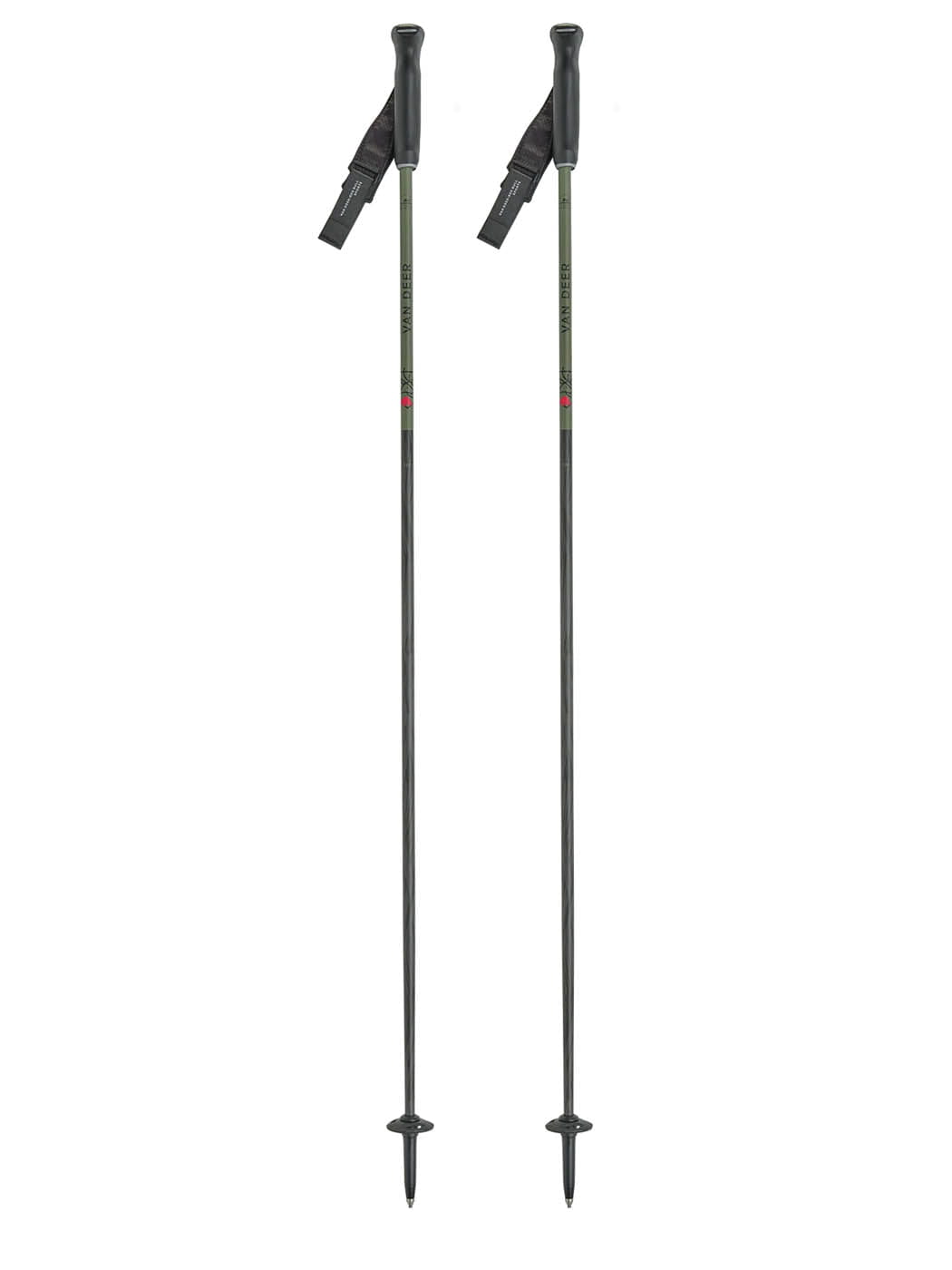 Piste Carbon Poles Van Deer