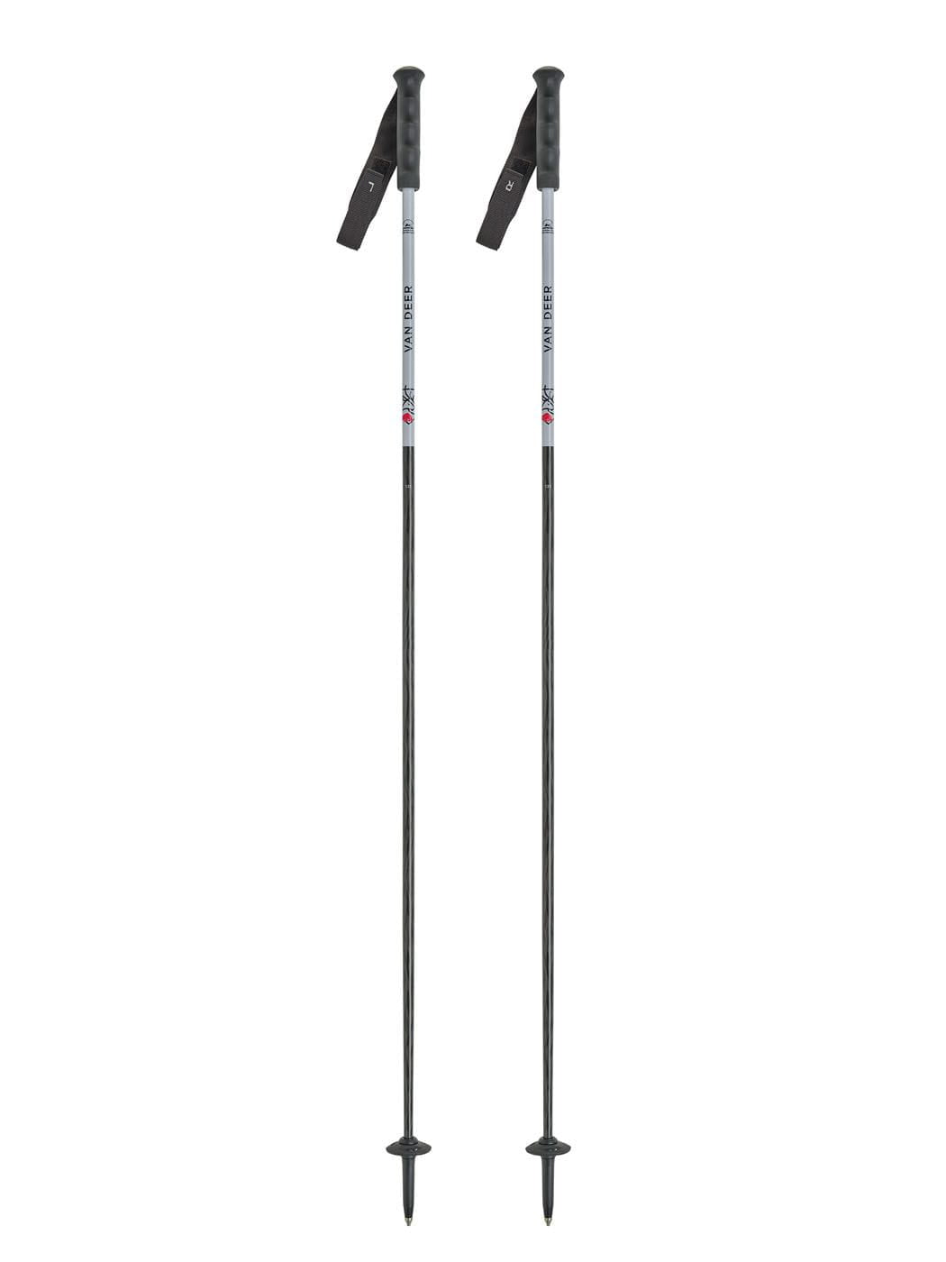 Van Deer SKI - Poles Van Deer *26W* Race Carbon Pole Grey/Black