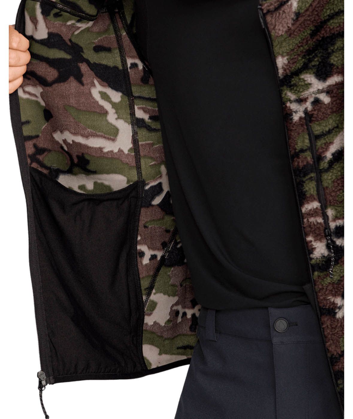 Volcom *26W* Men's Nelson Sherpa Full Zip Volcom