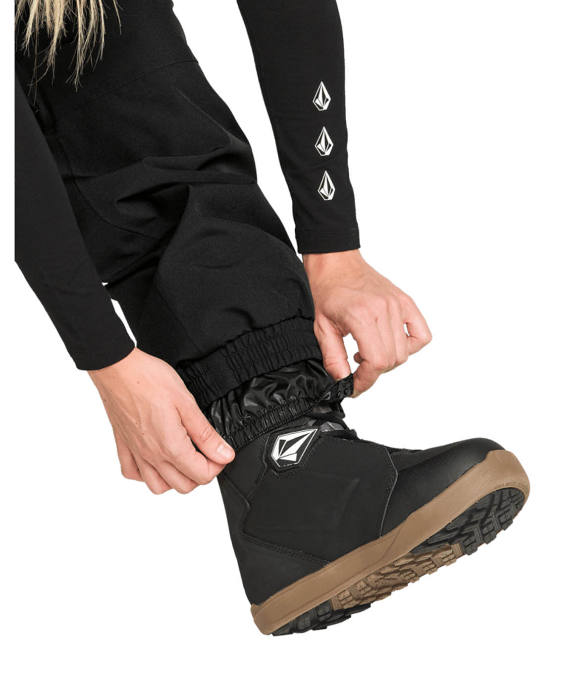 Volcom CLOTHING - Women - Outerwear - Pant Volcom *26W* Women's Creston 3D Stretch Bib