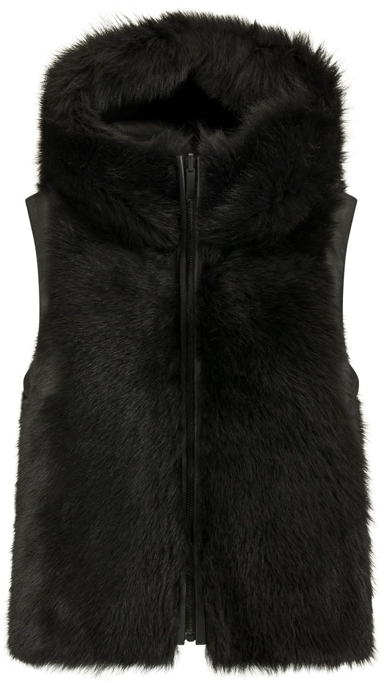 VONN Vest Women's Ella Reversible Fur Vest