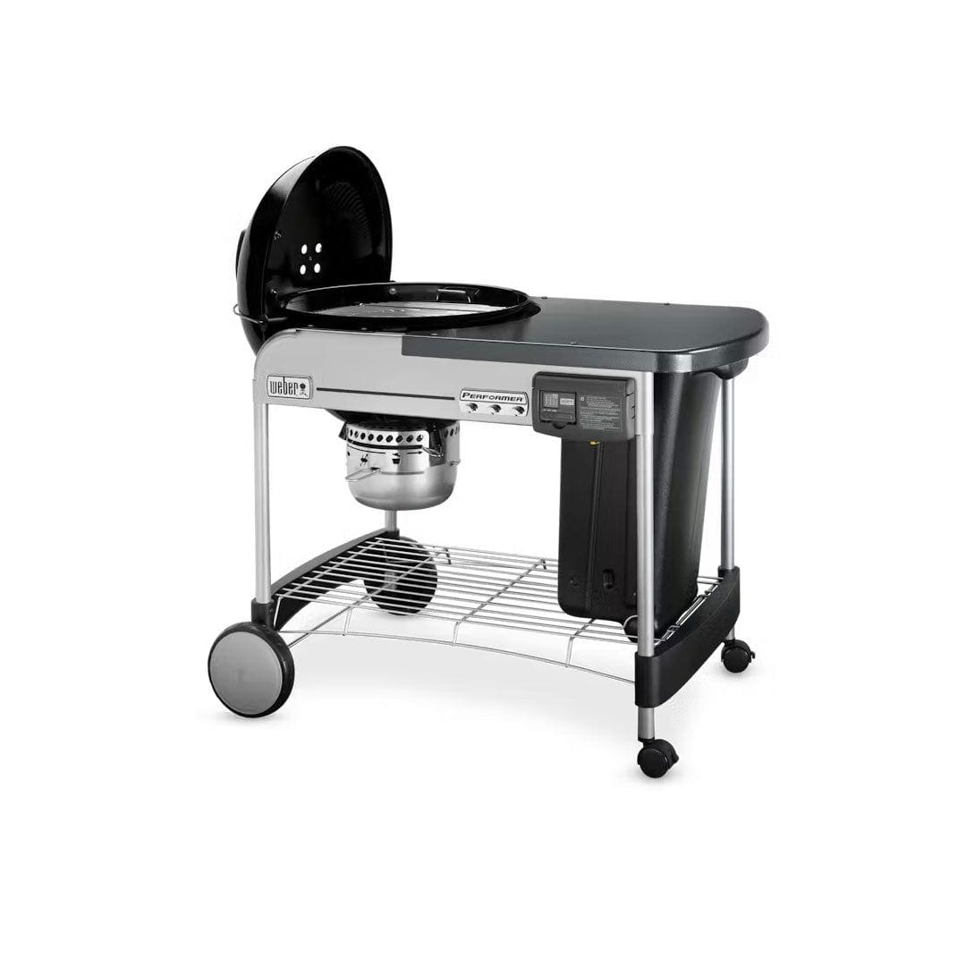 22" Performer Deluxe Charcoal Grill Black Weber