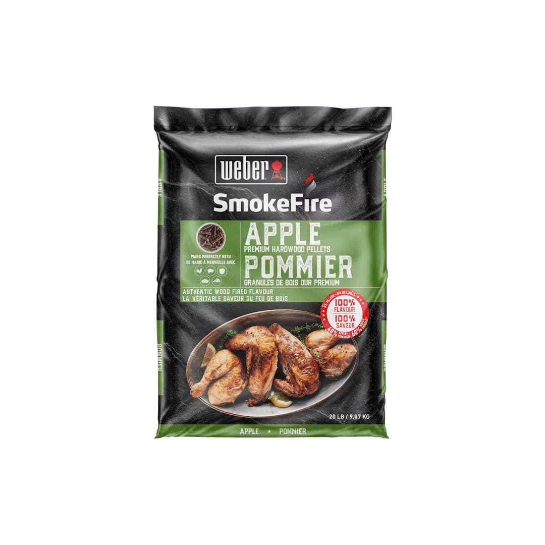 Apple Pellets 20lb Weber