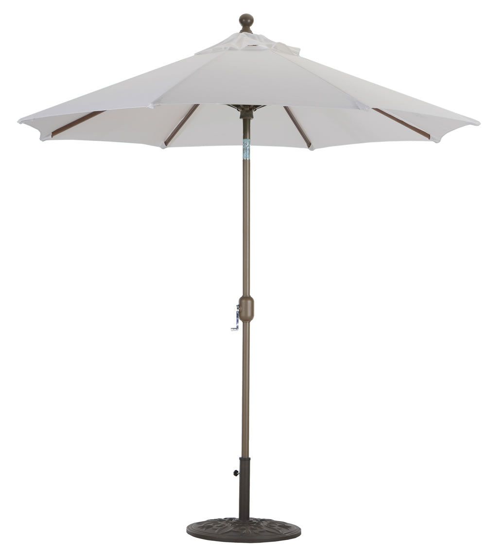 727BK 7.5' Auto Tilt Umbrella - B Grade Single Vent Galtech
