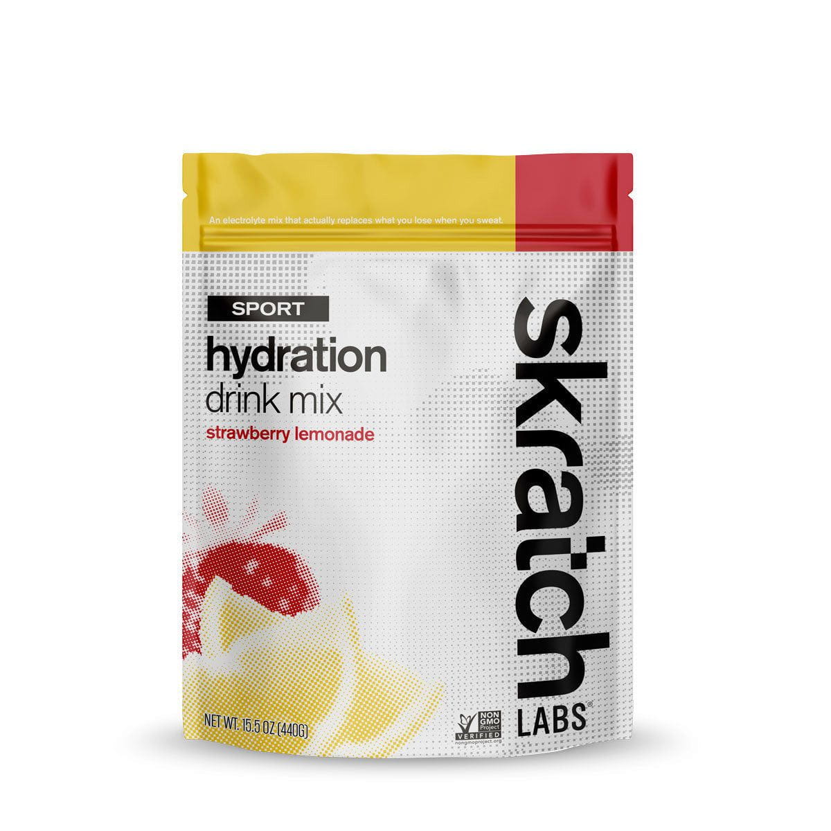Sport Hydration Drink Mix: Strawberry Lemonade (440g) Skratch