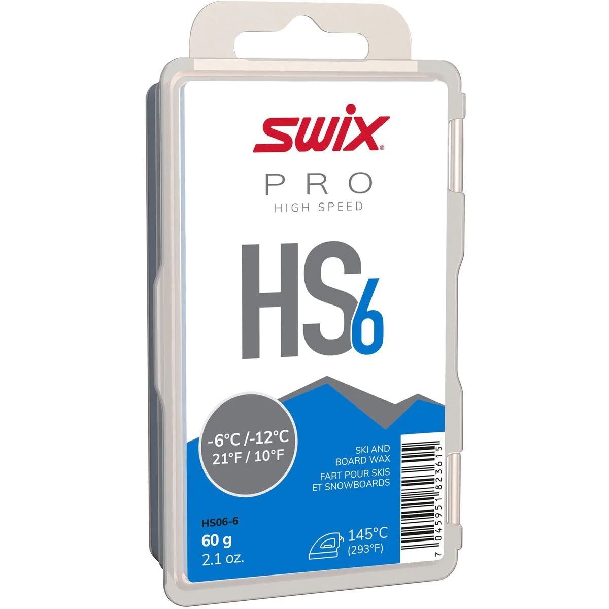 HS6 Blue, -6C/-12C, 60g SWIX