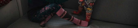 girls wearing pink socks