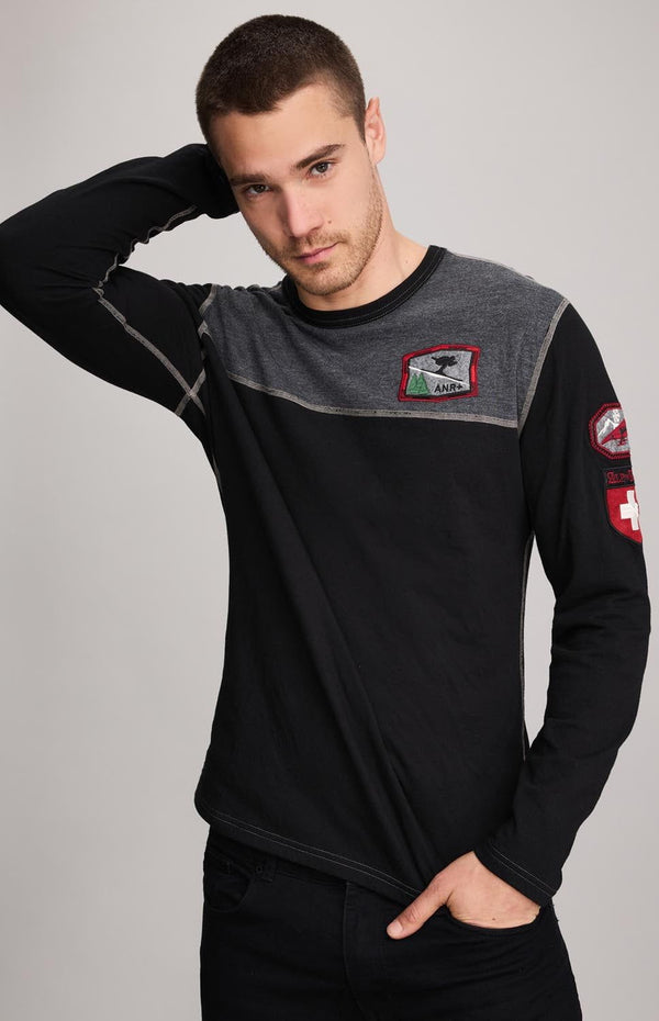 Alp-N-Rock CLOTHING - Men - Apparel - Top Alp-N-Rock *23W* Flight Men Crew Shirt