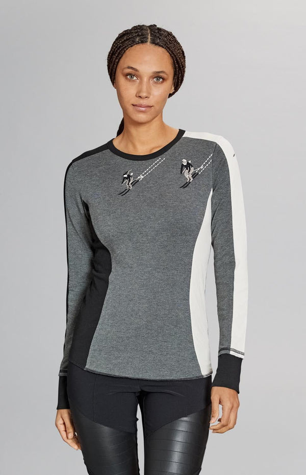 Alp-N-Rock CLOTHING - Women - Apparel - Top Alp-N-Rock *23W* Women's Retro Ski Ii Crew Shirt
