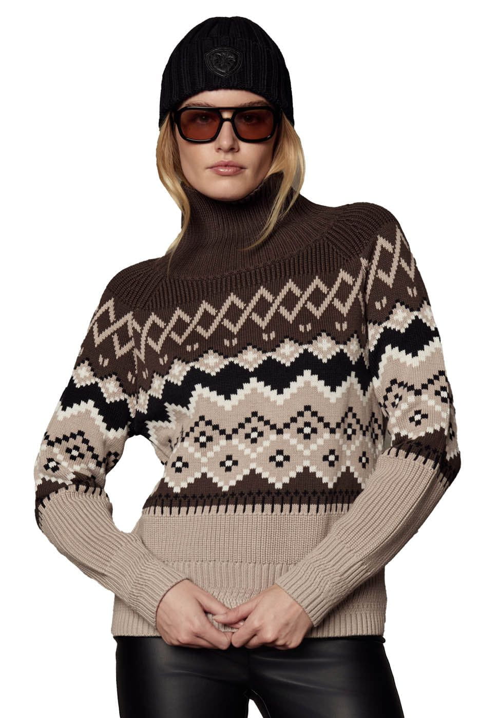 Alp-N-Rock *25W* Women's Leighton Mock Neck Ski Sweater Alp-N-Rock