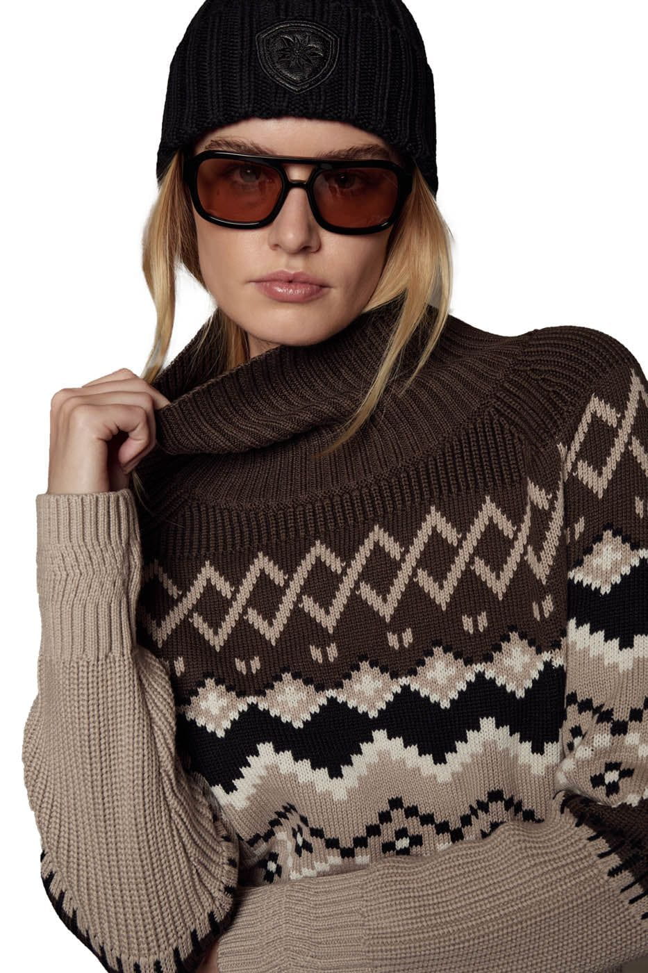 Alp-N-Rock *25W* Women's Leighton Mock Neck Ski Sweater Alp-N-Rock