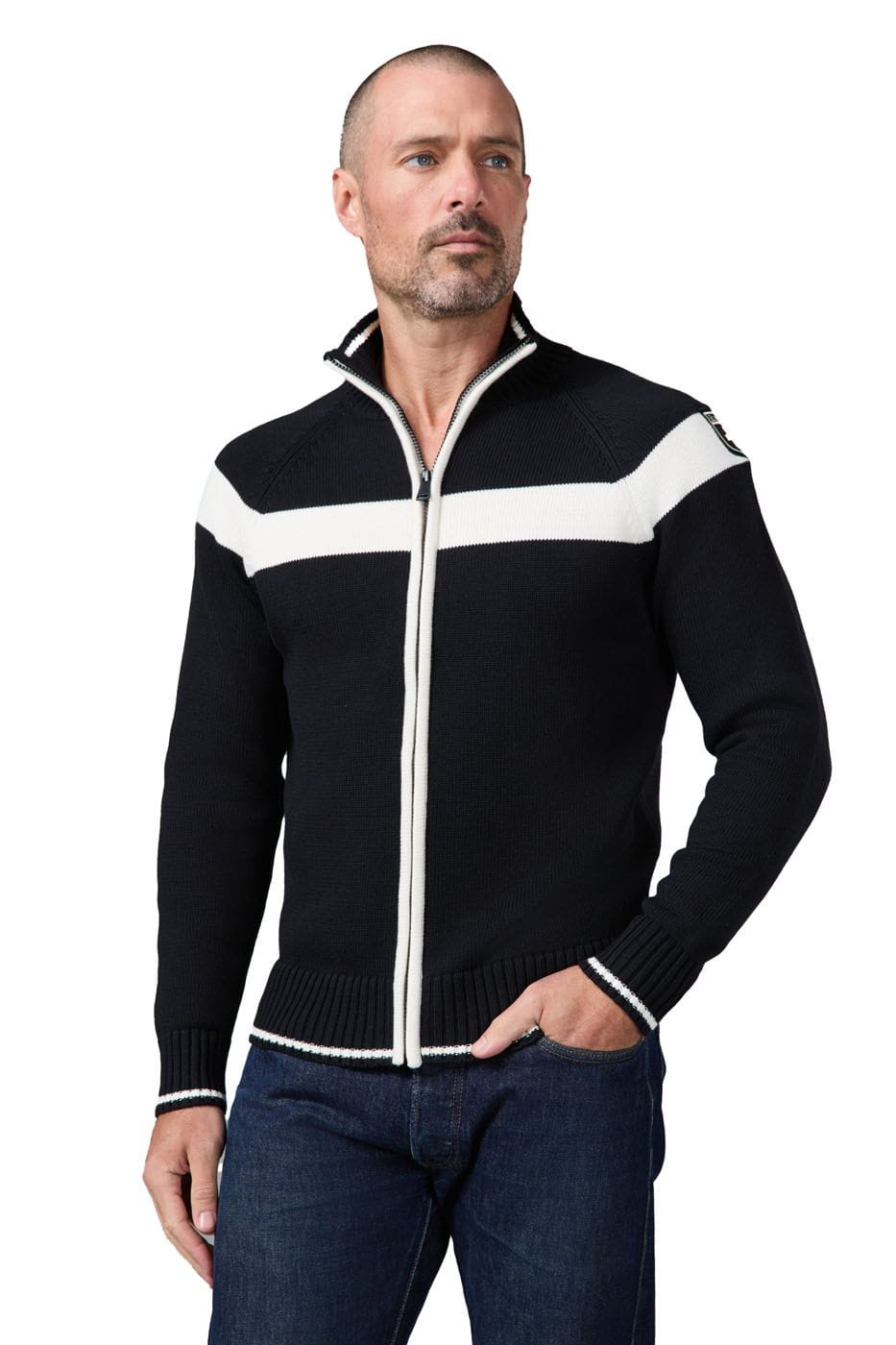 Alp-N-Rock CLOTHING - Men - Apparel - Top Alp-N-Rock *26W*  Men's Matthew Full Zip Mockneck
