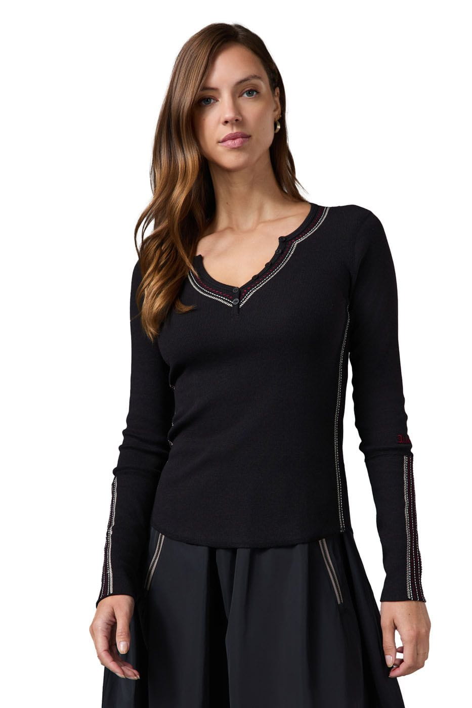 Alp-N-Rock CLOTHING - Women - Apparel - Top Alp-N-Rock *26W*  Women's Hazel Henley
