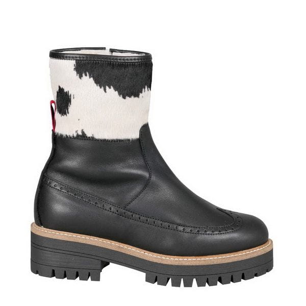 Ammann Boots Women's Montreux Black Leather & Cowhide